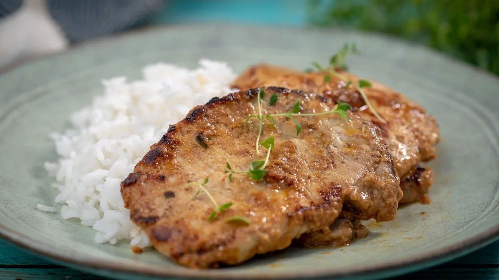 Grillezett sertésszelet