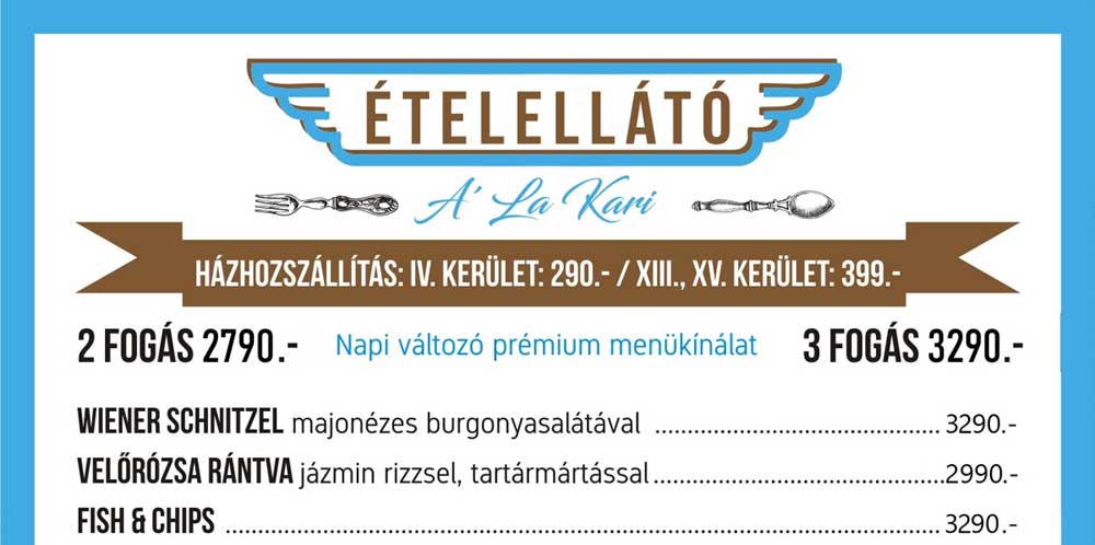 Étlap - Frissensült ételek